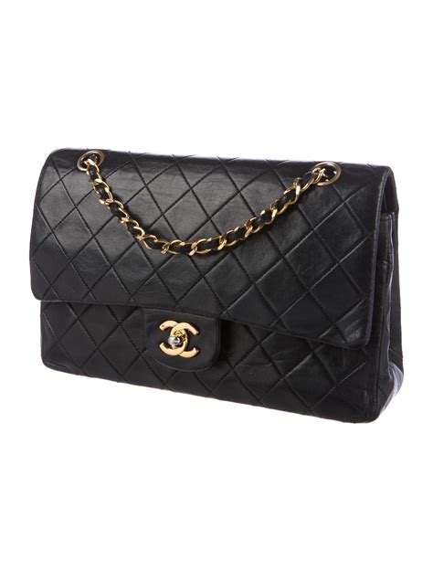 chanel double flap classic bag|chanel classic flap bag vintage.